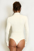High Neck Long Sleeve Basic Bodysuit 
