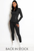 Sculpted Gym Jacket And Legging Set