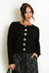 Statement Buttons Wool Cardigan