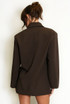 Oversized Wrapped Box Blazer