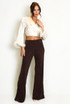 Studded Wide Leg Trouser 