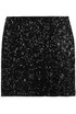 Sequin A Line Mini Skirt