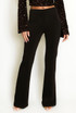 Tailored Flare Hem Trousers