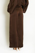 Satin Wide Leg Trousers