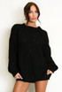 Oversized Cable Knit Jumper