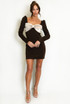 Bow Front Mini Dress