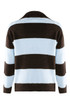 Striped Half Zip Jumper