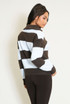 Striped Half Zip Jumper