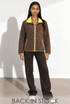 Contrast Edge Borg Jacket