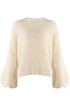 Balloon Sleeves Cable Knit Jumper(PRE-ORDER)