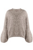 Balloon Sleeves Cable Knit Jumper(PRE-ORDER)