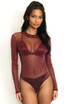 Lurex Mesh Bodysuit