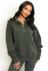 Half Zip Sweatshirt