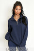 Half Zip Sweatshirt