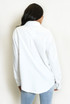 Heart Embroidered Cotton Shirt