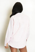 Heart Embroidered Check Cotton Shirt