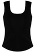 Ribbed Square Neck Vest Top