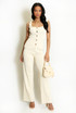 Knitted Waistcoat And Trouser Set