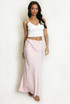 Satin Maxi Skirt