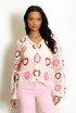 Heart Crochet Cardigan 