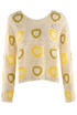 Heart Crochet Jumper