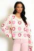 Heart Crochet Jumper