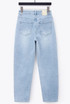 Washed Mom Jeans