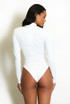 Zip Up Long Sleeve Bodysuit