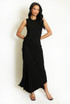 Ruched Detail Midi Dress