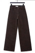 Cheetah Pattern Dad Fit Chocolate Jeans