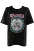 Acid Wash Printed T-Shirt
