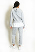 Layered Hoodie and Trouser Set