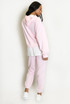 Layered Hoodie and Trouser Set