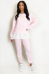 Layered Hoodie and Trouser Set
