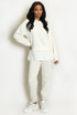 Layered Hoodie and Trouser Set