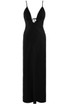 Satin Cut Out Maxi Dress