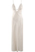 Satin Cut Out Maxi Dress