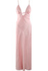 Satin Cut Out Maxi Dress