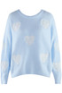Lace Heart Motif Jumper