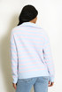 Half Zip Striped Jumper
