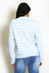 Half Zip Striped Jumper