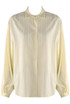 Stripe Blouse With Elasticated Cuff