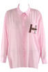 H Motif Button Up Blouse