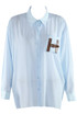 H Motif Button Up Blouse