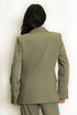 Tailored Blazer With Pointed Collar