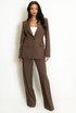 Tailored Blazer And Wide Leg Trouser
