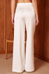Tailored Satin Wide Leg Trouser