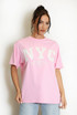 NYC Motif Slogan T-Shirt