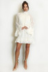 Chiffon Long Sleeve Ruffle Dress