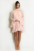 Chiffon Long Sleeve Ruffle Dress